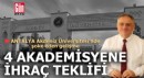 Antalya'da 4 akademisyene ihraç teklifi YÖK'te