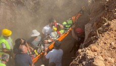 Antalya'da 5 metre yüksekten düşen inşaat işçisi yaralandı