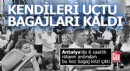 Antalya'da 6 saat rötarın ardından bu kez bagaj krizi çıktı