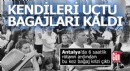 Antalya'da 6 saat rötarın ardından bu kez bagaj krizi çıktı