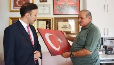 Antalya'da Başsavcıdan şehit ailesine ziyaret