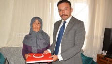 Antalya'da Başsavcıdan şehit annesine ziyaret