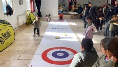 Antalya'da Curling etkinliği düzenlendi