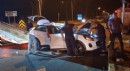 Antalya Karayolu'nda kazada 4 kişi yaralandı