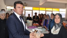 Antalya'da Kaymakam Şahin, Kadınlar Günü'nü kutladı