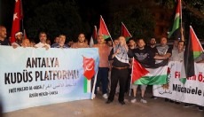 Antalya'da Küresel Sumud Filosu'na destek