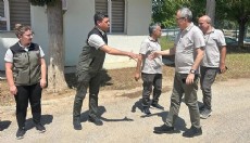 Antalya'da Müdür Kayıran'dan 'Ateş Savaşçıları'na teşekkür