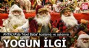 Antalya'da 'Noel Baba' kostümü ve sakalına yoğun ilgi