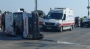 Antalya'da ambulans kaza yaptı: 3 yaralı