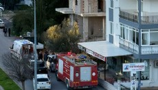 Antalya'da asansör boşluğuna düşen işçi yaralandı