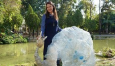 Antalya'da atıkları güzelliğe dönüştürüyor