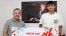 Antalya'da başarılı öğrenciler Kaymakam Solmaz'ı ziyaret etti