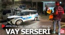 Antalya'da bir serseri ve havada 5 serseri kurşun