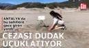 Antalya'da bu sahillere gece giren yandı!