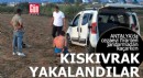 Antalya'da cezaevi firarileri tarlada kıskıvrak yakalandı