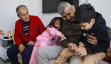 Antalya'da dede ile 3 torunu, yeni yuvalarına kavuştu