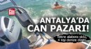Antalya'da denizde can pazarı! Tekne alabora oldu