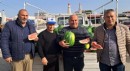 Antalya'da erkenci karpuz tezgâhta yerini aldı