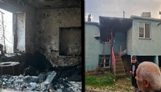 Antalya'da ev yangınında yaralandı