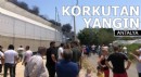 Antalya'da fide üretim tesisinde korkutan yangın