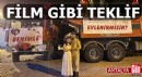 Antalya'da film gibi evlilik teklifi