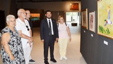 Antalya'da galeride son gün ziyareti