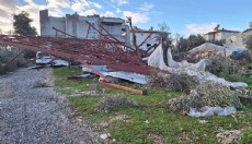 Antalya'da hortumun neden olduğu zarar ortaya çıktı
