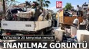 Antalya'da inanılmaz görüntü! 20 kamyonluk temizlik