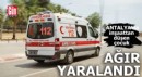 Antalya'da inşaattan düşen çocuk ağır yaralandı