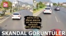 Antalya’da itfaiye aracına yol vermeyen sürücüyü polis affetmedi