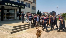 Antalya'da jandarma aranan 7 şüpheliyi yakaladı
