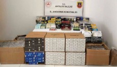 Antalya'da kaçak sigara operasyonu