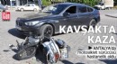 Antalya'da kavşakta kaza!