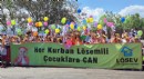 Antalya'da lösemili çocuklar için kortej
