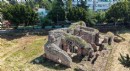 Antalya'da lüks konutların arasında kalan tarihi hamam zamana direniyor