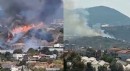 Antalya'da makilik yangınında 10 dönüm zarar gördü