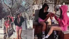 Antalya'da tepki çeken o kadınlar yurt dışına çıkmış