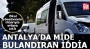 Antalya'da mide bulandıran iddia!