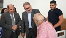Antalya'da müdürlerden huzurevi ziyareti
