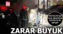 Antalya'da muz sarartma tesislerinde yangın