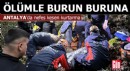 Antalya'da nefes kesen kurtarma
