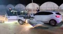 Antalya'da ölümlü kaza kamerada