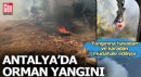 Antalya'da orman yangını