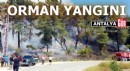 Antalya'da orman yangını