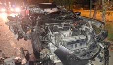 Antalya'da otomobil ile TIR çarpıştı: 1 yaralı
