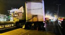 Antalya'da otomobille çarpışan TIR sürücüsü yaralandı