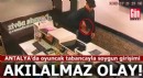 Antalya'da oyuncak tabancayla soygun girişimi