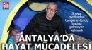 Antalya'da parkta, çadırda zorlu hayat mücadelesi