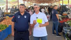 Antalya'da pazar esnafına fiyat etiketi