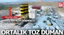 Antalya'da prefabrik fabrikasındaki çalışma mahalleliyi bezdirdi